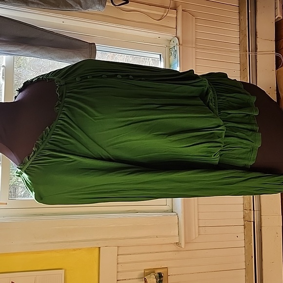 Old Navy women's green long sleeve tunic size small - Picture 6 of 8